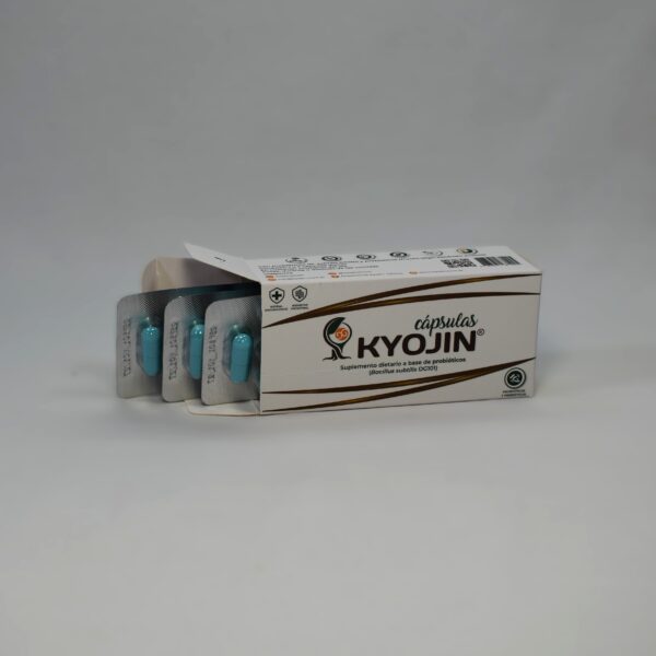 Suplemento KYOJIN a base de probióticos y prebióticos – 30 cápsulas - Image 5