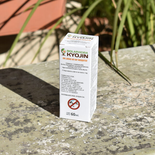 Biolarvicida KYOJIN para control de proliferación de mosquitos – 60 ml - Image 6