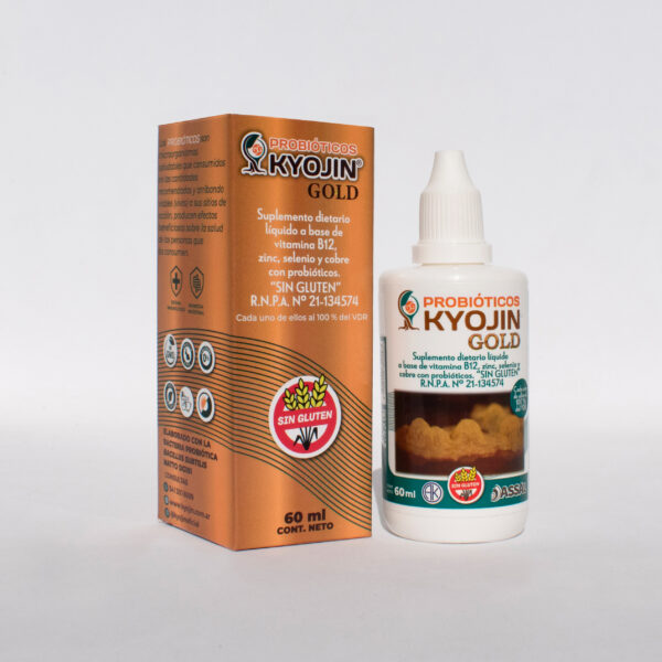 KYOJIN Gold - Probióticos, vitamina B12, zinc, selenio y cobre – 60 ml - Image 2