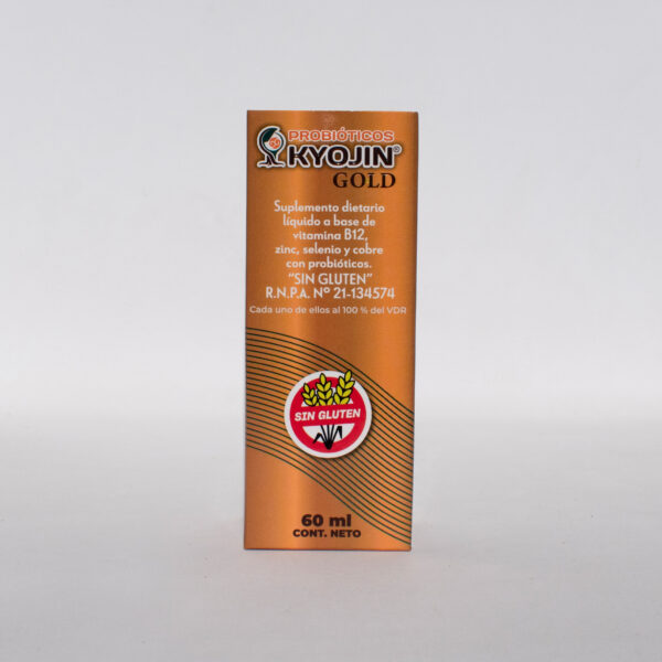 KYOJIN Gold - Probióticos, vitamina B12, zinc, selenio y cobre – 60 ml - Image 3